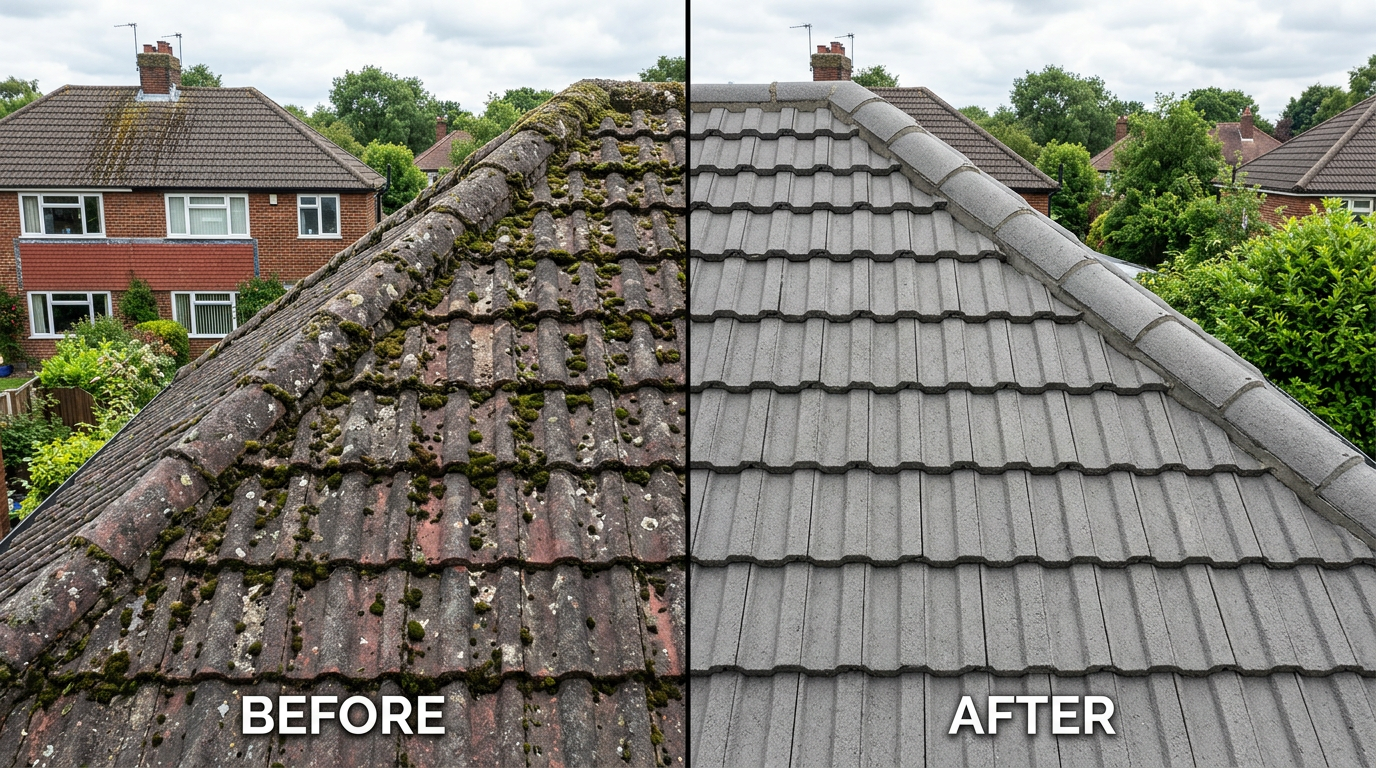 Moss Removal & Roof Cleaning