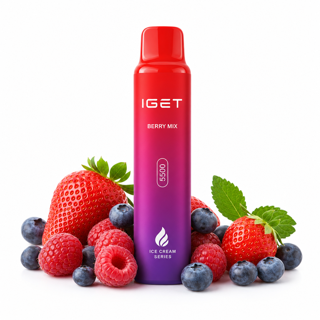 IGET Bar 3500 Puffs Disposable Vape – Mixed Berry