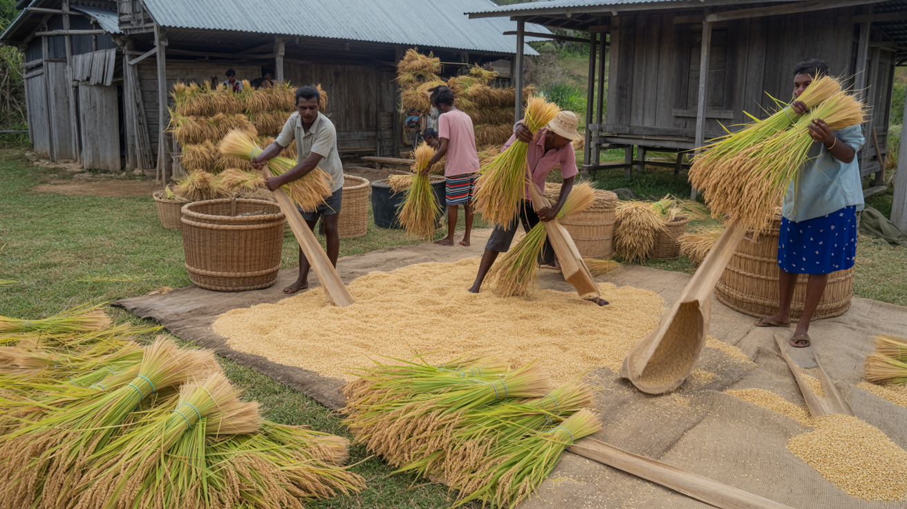 සාම්ප්‍රදායික වී මඩීම