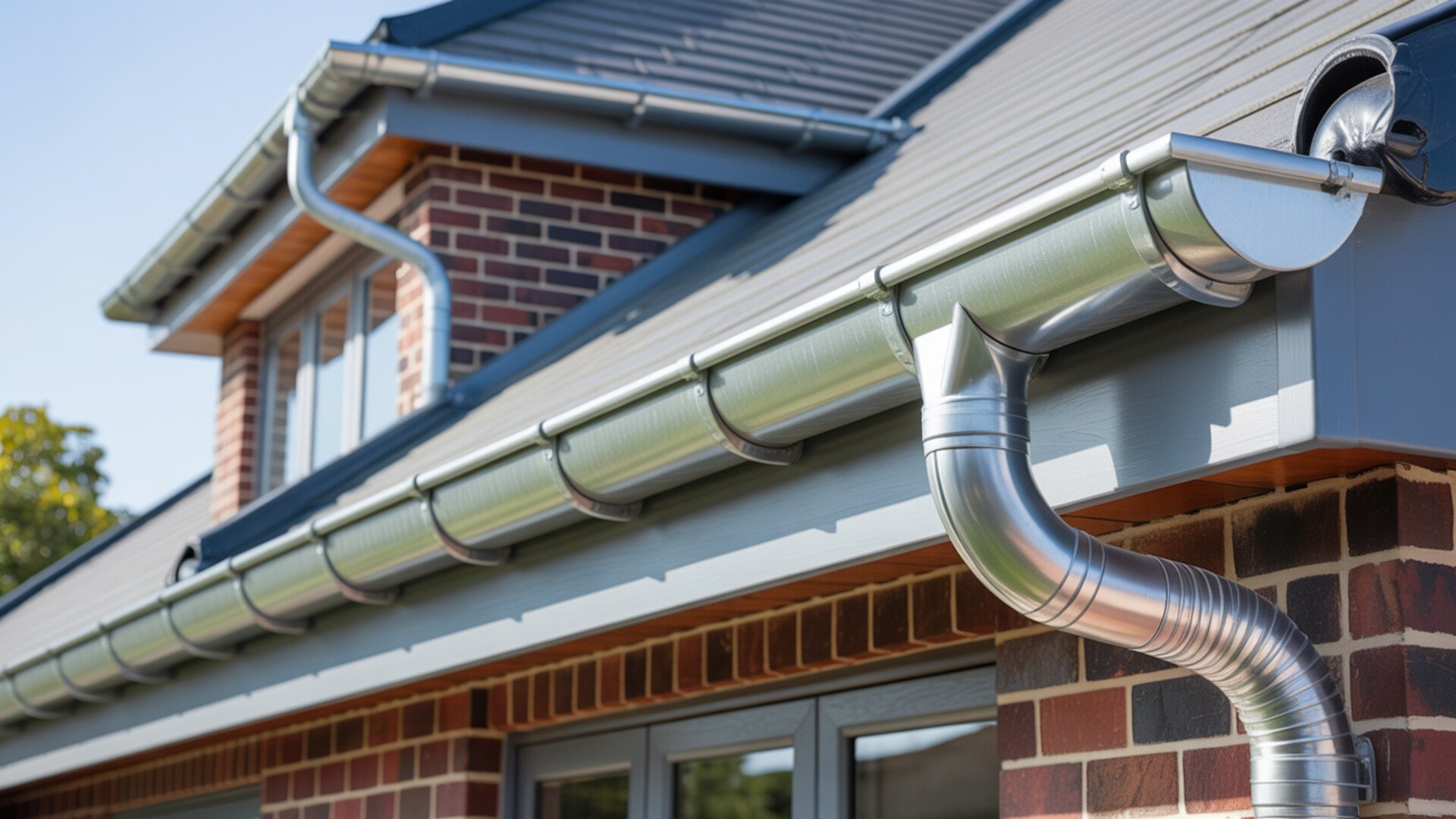 Modern Aluminium Guttering