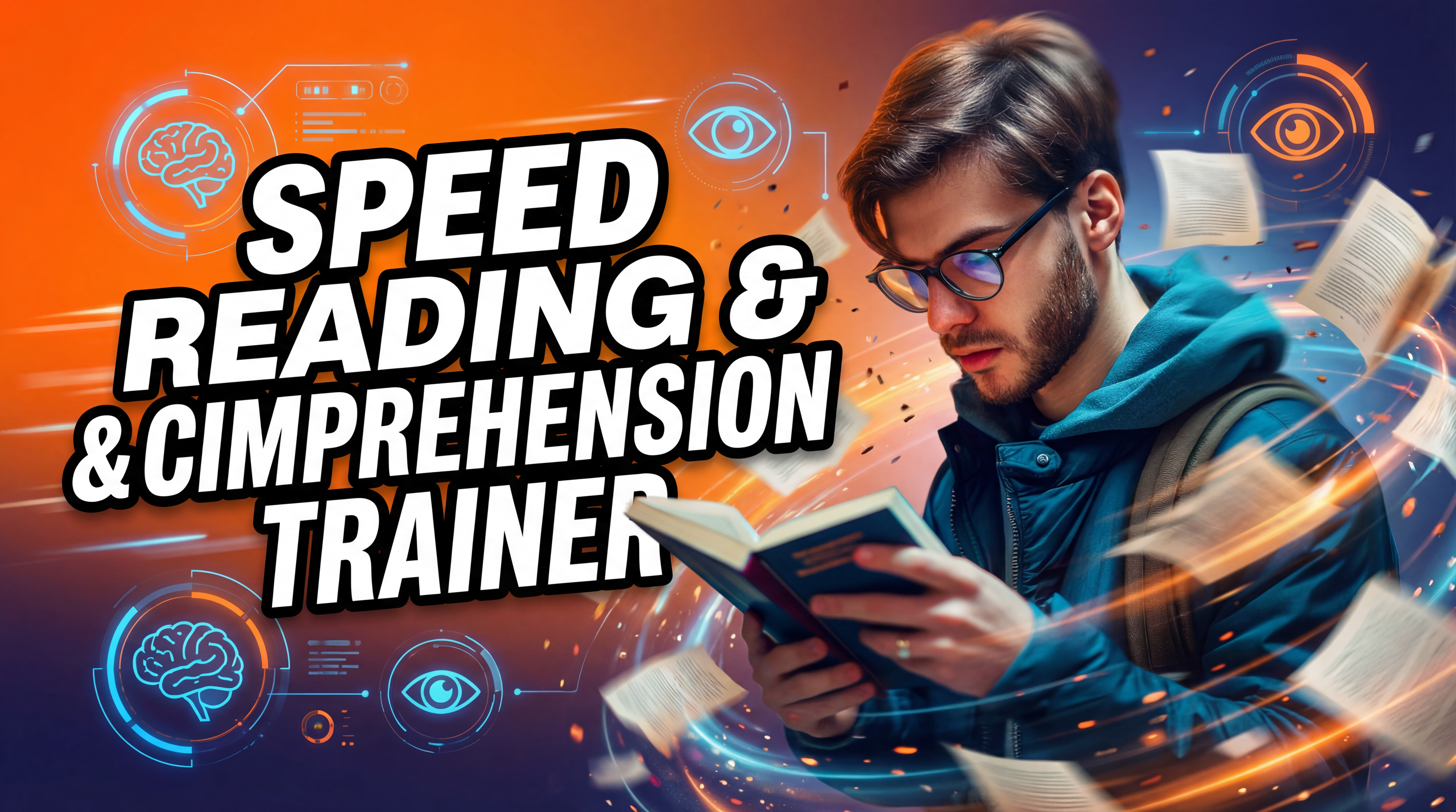 Speed Reading and Comprehension Trainer