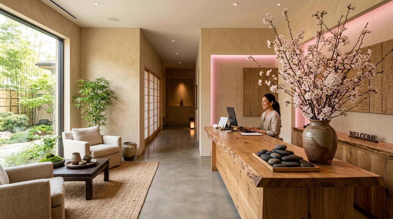 Interior del centro HANAMI