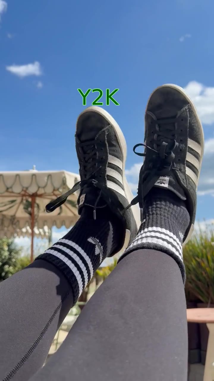 Adidas Campus Black Suede Sneakers with White Stripes - Womens Casual Shoes