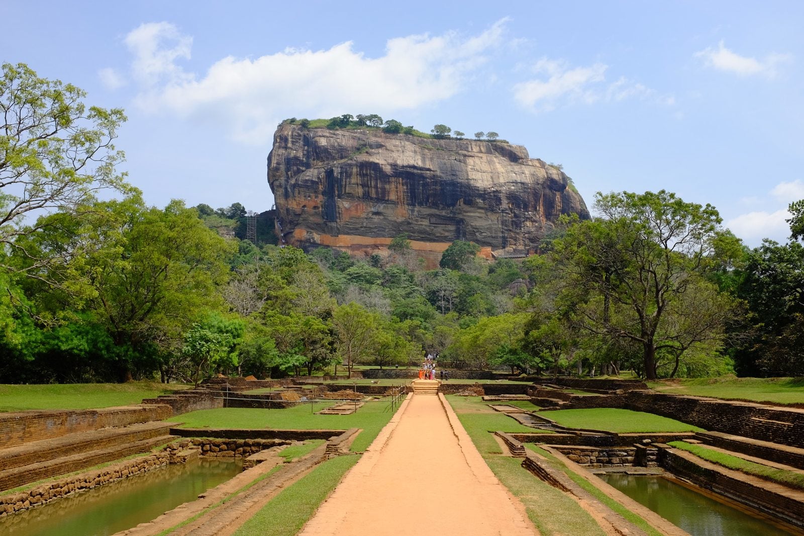 Rocher de Sigiriya au Sri Lanka